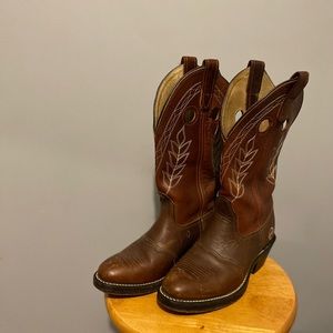 Double H size 7 medium cowboy boots